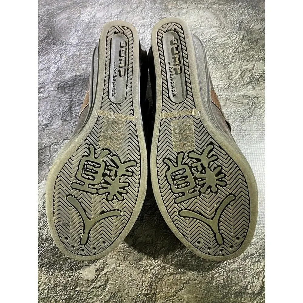 JUMP Brown Leather Mary Jane Wedge Shoes Style Name: SENS Sz US 9 - Picture 10 of 12